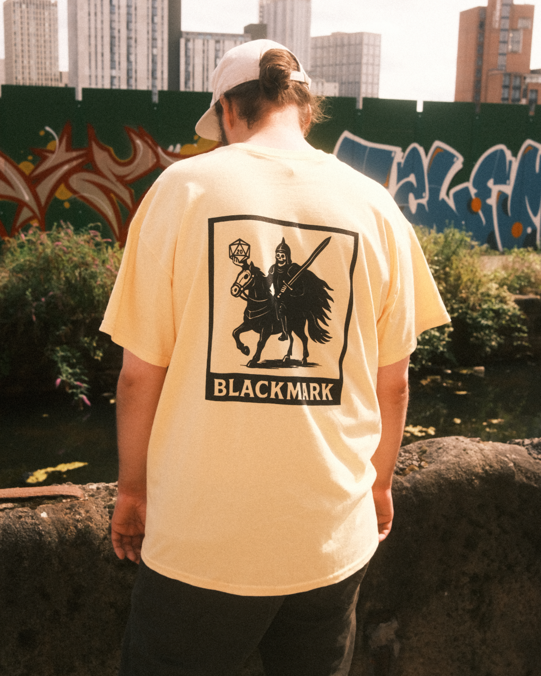 Blackmark yellow haze Short sleeve T-shirt