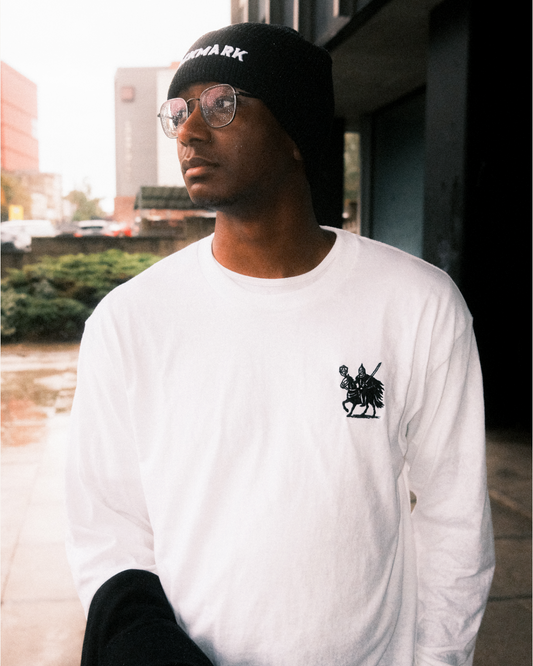 Blackmark official Long sleeve T-shirt (Bone)