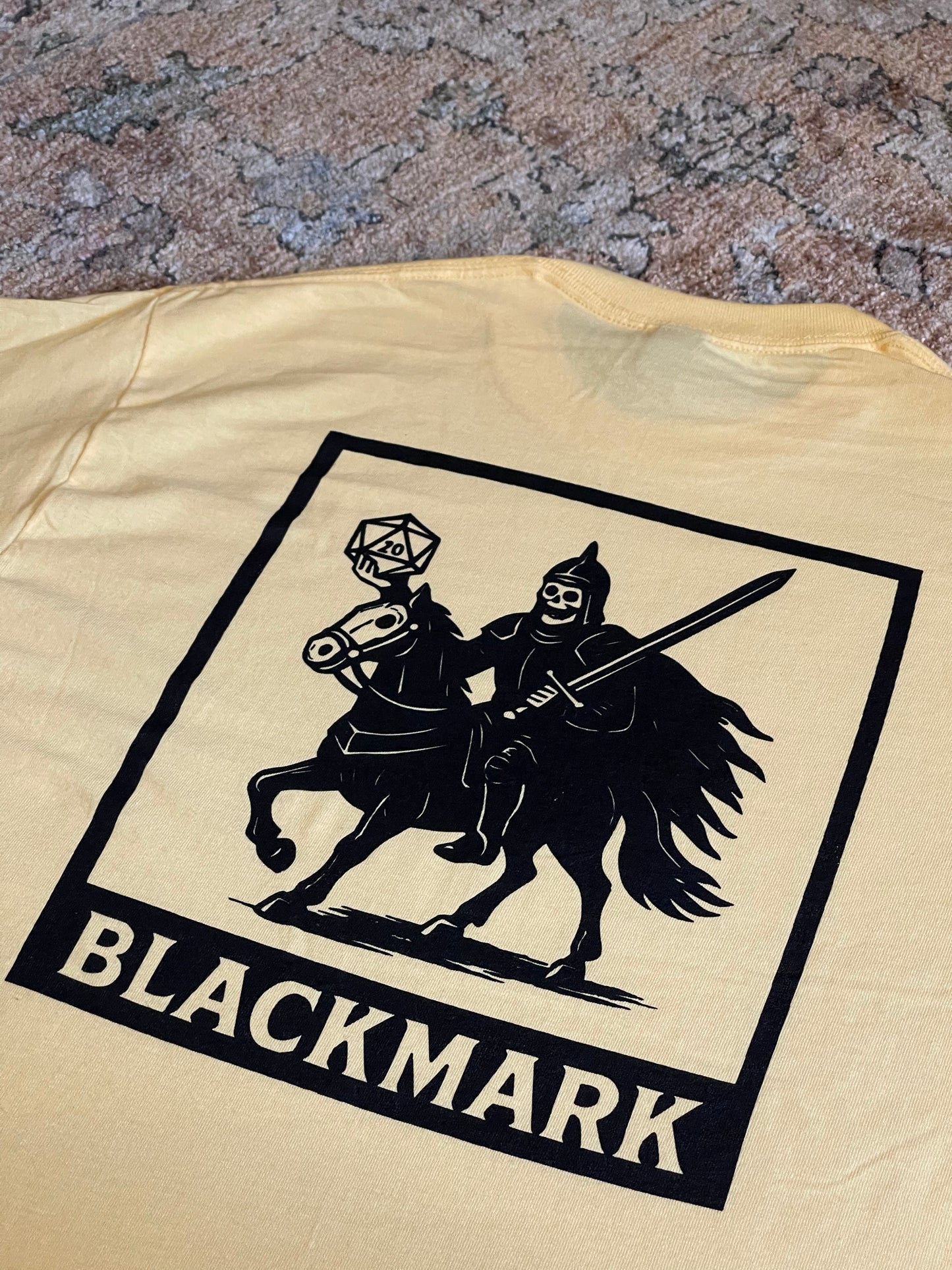 Blackmark yellow haze Short sleeve T-shirt